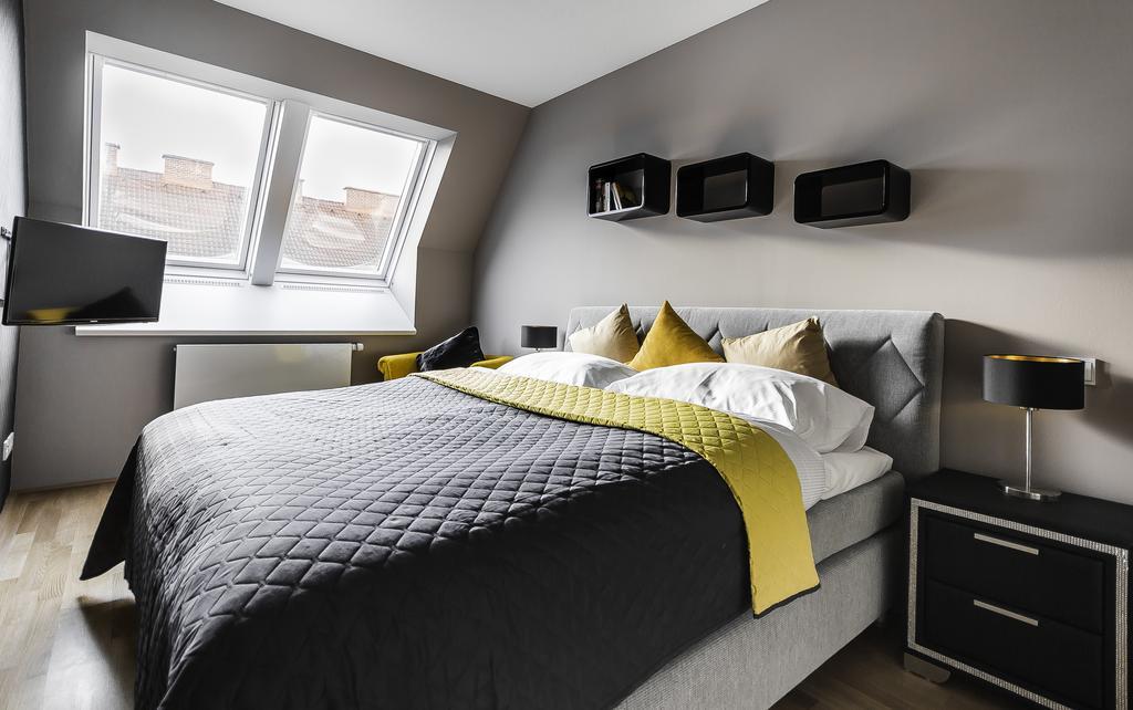 Abieshomes Serviced Apartments - Messe Prater Виена Стая снимка