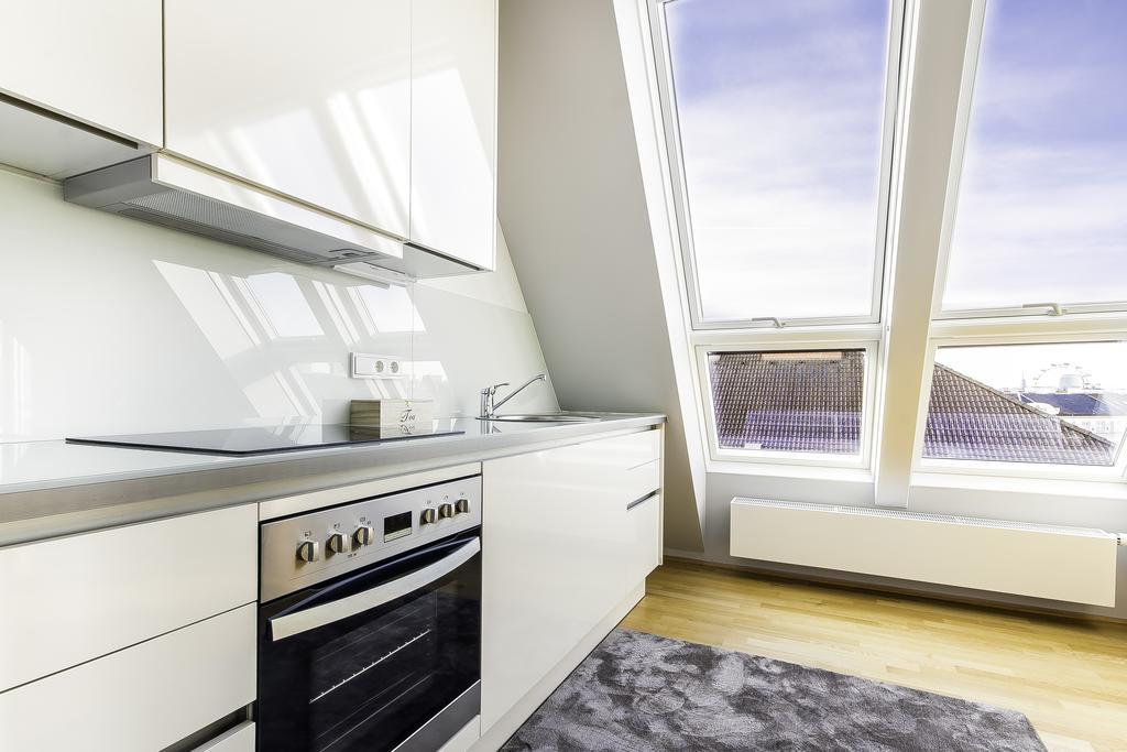 Abieshomes Serviced Apartments - Messe Prater Виена Стая снимка
